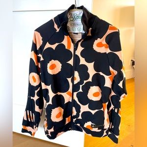 Adidas x Marimekko Track Jacket Halo Blush Floral design